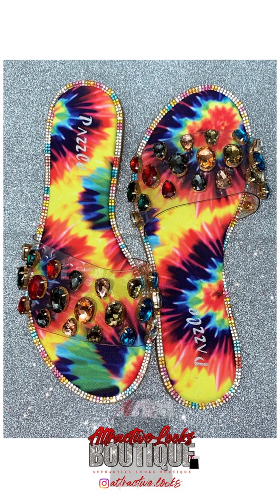 TIE DYE SANDAL