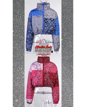 Load image into Gallery viewer, BANDANA PUFFER JACKET
