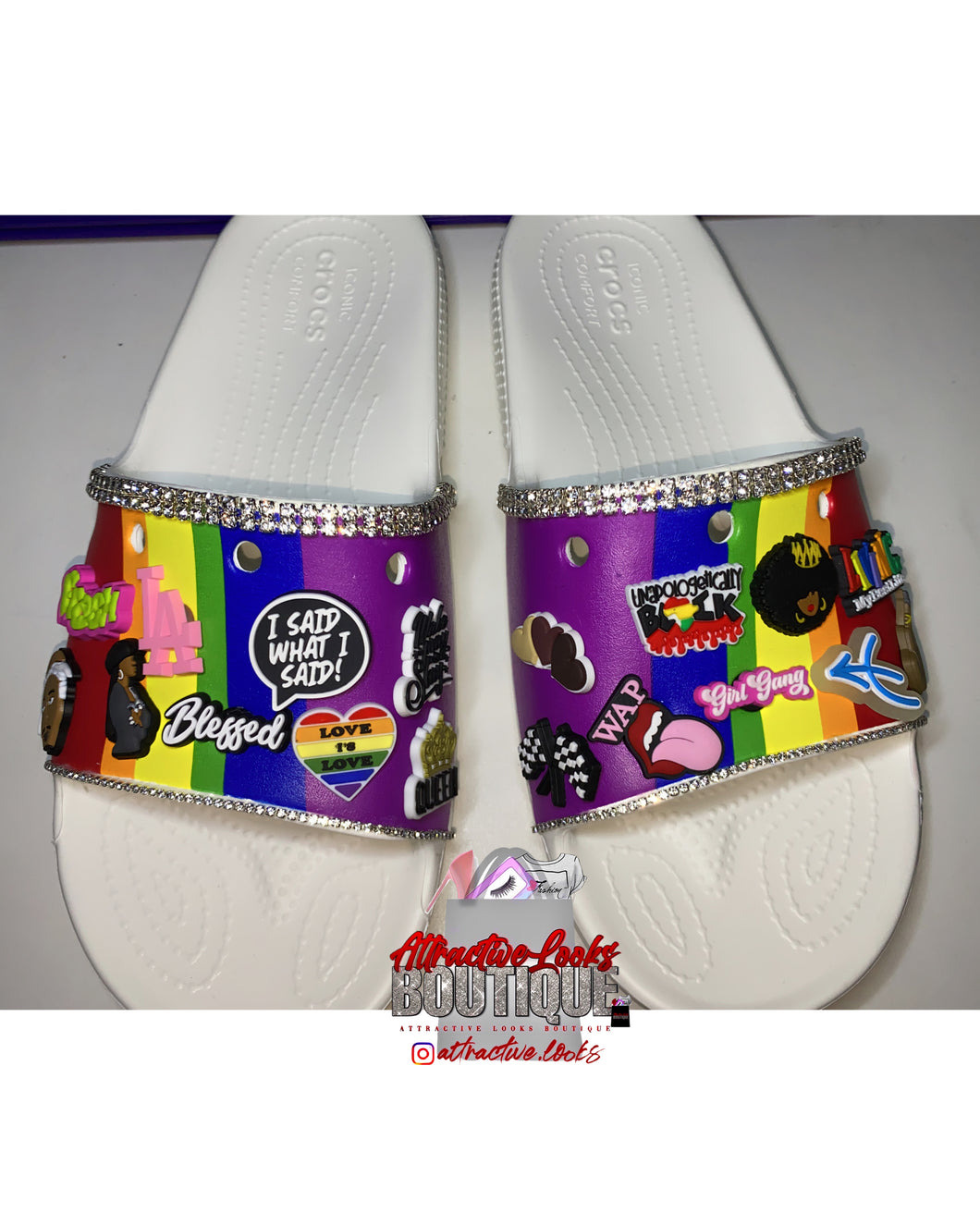 UNISEX CUSTOM SLIDES