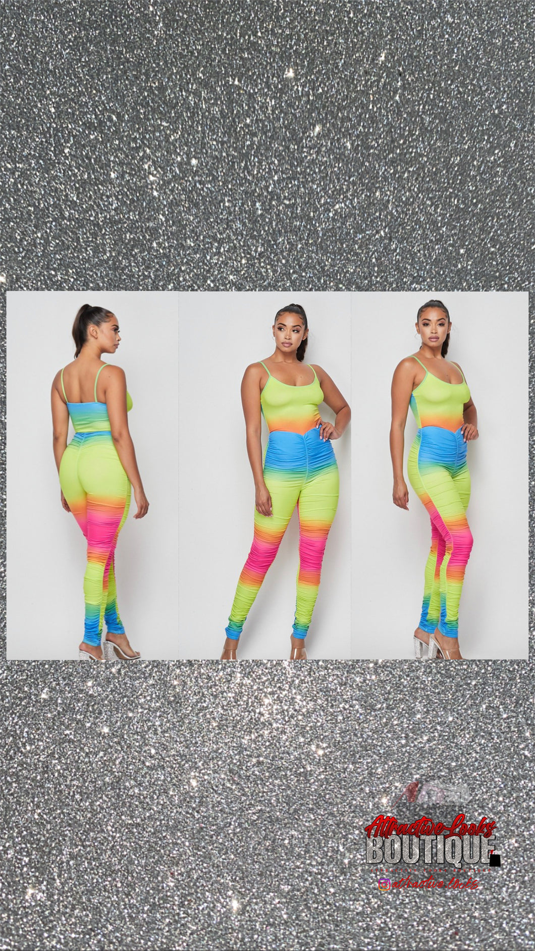 FLAVORS OMBRE JUMPSUIT