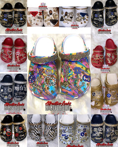 FULLY BEDAZZLED CLOGS