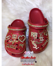 Load image into Gallery viewer, FULLY BEDAZZLED CLOGS
