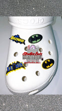 Load image into Gallery viewer, BATMAN CLOG CHARMS
