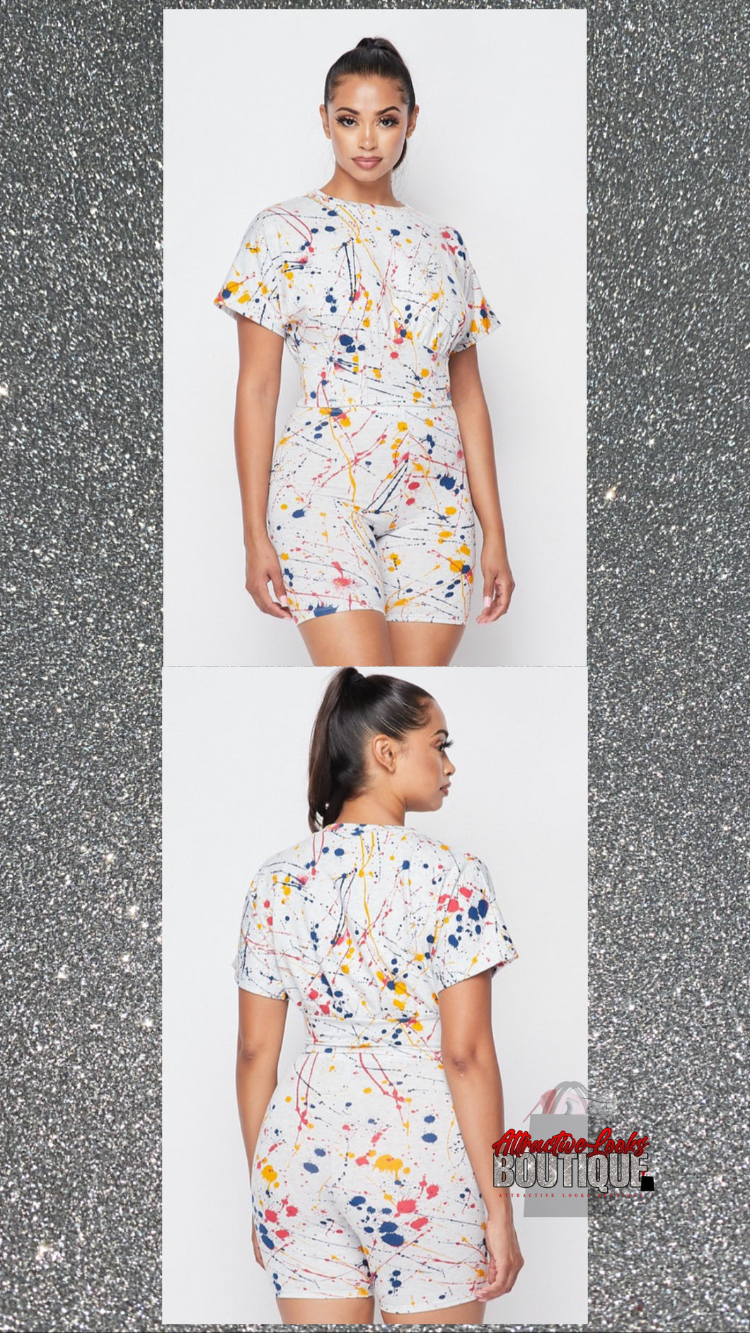 SPLATT CORSET TEE SET