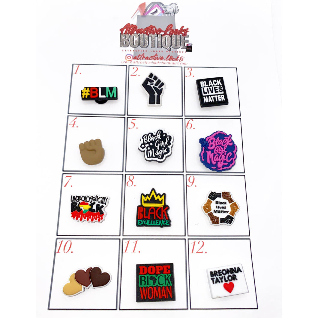 BLM CLOG CHARMS