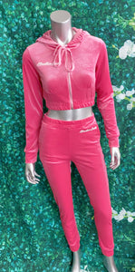 VELOUR JOGGERS SET
