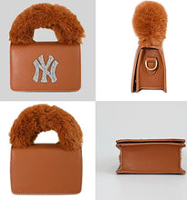 Load image into Gallery viewer, NY FUR HANDLE PURSE
