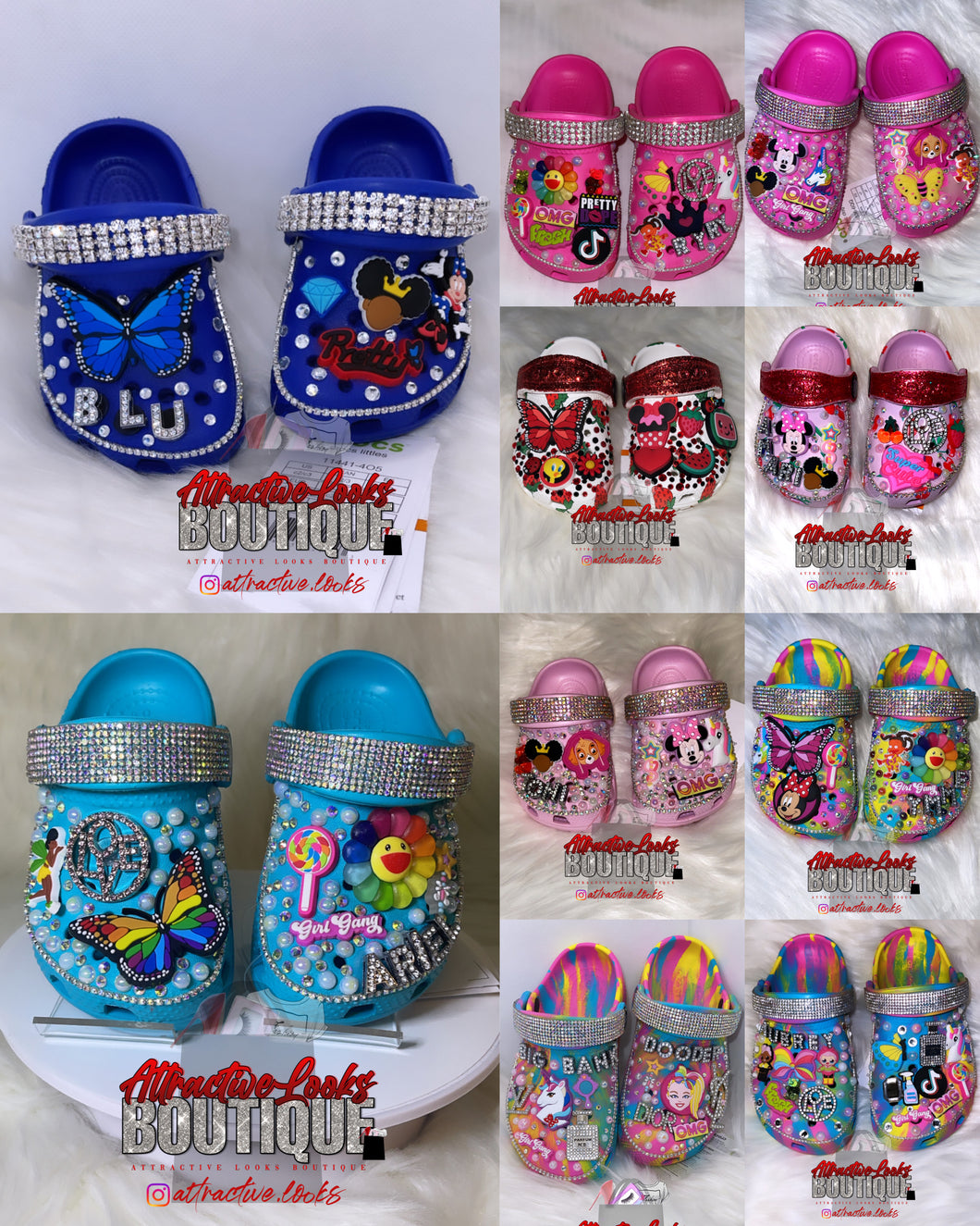 GIRLS (kids) CUSTOM CLOGS
